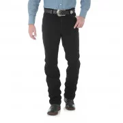 Sale Wrangler Men's Cowboy Cut Slim Fit Jean Shadow Black 0936WBK
