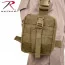 Набедренный койотовый медицинский подсумок с платформой Rothco Drop Leg Medical Pouch Coyote Brown 21755 - Набедренный койотовый медицинский подсумок с платформой Rothco Drop Leg Medical Pouch Coyote Brown 21755