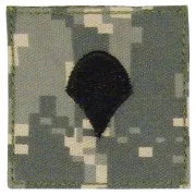 Rank Insignia E-4 Specialist (SPC) ACU Digital Camo 1760