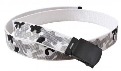 Ремень брючный хлопковый городской камуфляж / белый Rothco Camo Reversible Web Belt City Camo / White 4179, фото