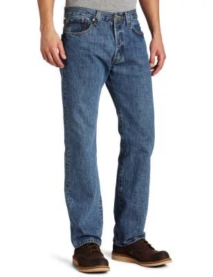 Джинсы очень больших размеров Levis 501 Original Fit Jean Medium Stonewash 115010193, фото