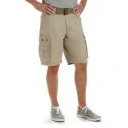 Lee Men's Dungarees Belted Wyoming Cargo Short Khaki 2183314