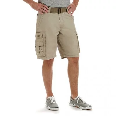 Шорты карго мужские хаки Lee Men's Dungarees Belted Wyoming Cargo Short Khaki 2183314, фото