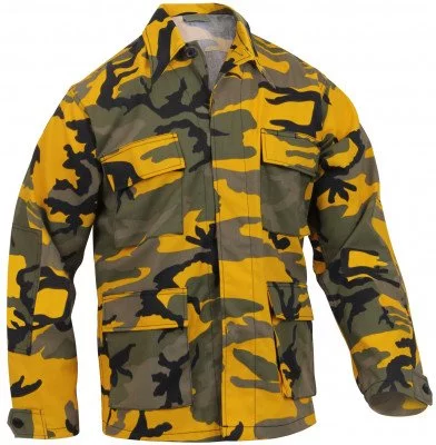 Китель желтый камуфляж стингер Rothco BDU Shirt Stinger Yellow Camo 8870, фото