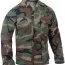 Китель рип-стоп лесной камуфляж вудланд Rothco Rip-Stop BDU Shirt Woodland Camo 5944 - Китель рип-стоп лесной камуфляж вудланд Rothco Rip-Stop BDU Shirt Woodland Camo 5944