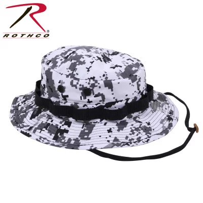 Американская военная панама городской цифровой камуфляж Rothco Boonie Hat City Digital Camo 55829, фото