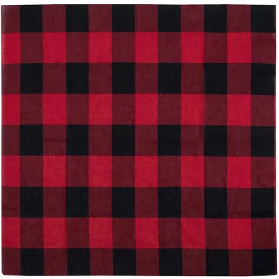 Бандана красно-черная клетка Rothco Red Plaid Bandana (68 x 68 см) 4350, фото