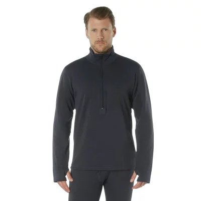 Рубаха термобелья полуночно-синяя 2 уровень 3-е поколение ECWCS Rothco Gen III Level II Underwear Top Midnight Navy Blue 69070, фото