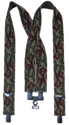 Подтяжки военные лесной камуфляж Rothco Pants Suspenders Woodland Camo 4194, фото
