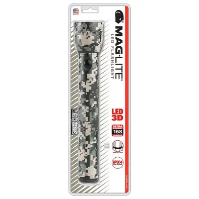 Фонарь американский Maglite светодиодный камуфлированный 3 D-Cell LED Flashlight (ST3DMR6) ACU Digital Camo, фото