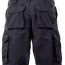 Винтажные черные десантные шорты Rothco Vintage Paratrooper Cargo Shorts Black 2130 - Винтажные десантные шорты Rothco Vintage Paratrooper Cargo Shorts Black - 2130