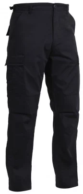 Тактические полицейские черные брюки Rothco SWAT Cloth BDU Pants Black 6215, фото