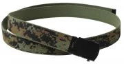 Ремень Rothco Camo Reversible Web Belt - Woodland Digital / Olive Drab - 4298