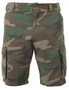 Rothco Vintage Paratrooper Cargo Shorts Woodland Camo 2140