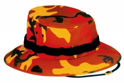 Панама Rothco Jungle Hat - Savage Orange Camo - 5549, фото