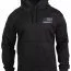 Тактическая черная толстовка с флагом США Rothco Thin Blue Line Concealed Carry Hoodie Black 52071 - Тактическая толстовка с флагом США Rothco Thin Blue Line Concealed Carry Hoodie Black 52071