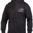 Тактическая черная толстовка с флагом США Rothco Thin Blue Line Concealed Carry Hoodie Black 52071 - Тактическая толстовка с флагом США Rothco Thin Blue Line Concealed Carry Hoodie Black 52071