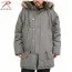 Зимняя винтажная зеленая хлопковая куртка аляска Rothco Vintage N-3B Parka Olive Drab 9467 - Зимняя винтажная зеленая хлопковая куртка аляска Rothco Vintage N-3B Parka Olive Drab 9467