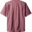 Рубашка бордовая с коротким рукавом Wrangler Authentics Men's Short Sleeve Classic Woven Tawny Port Chambray - Рубашка бордовая с коротким рукавом Wrangler Authentics Men's Short Sleeve Classic Woven Tawny Port Chambray