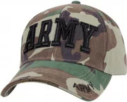Rothco Deluxe Army Embroidered Low Profile Insignia Cap 3908