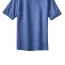 Хлопковая мужская голубая классическая футболка поло Port Authority Men's Pique Knit Polo Faded Blue - Хлопковая мужская голубая классическая футболка поло Port Authority Men's Pique Knit Polo Faded Blue