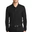Черная футболка поло с длинным рукавом Port Authority Long Sleeve Core Classic Pique Polo Deep Black K100LS - Черная футболка поло с длинным рукавом Port Authority Long Sleeve Core Classic Pique Polo Deep Black K100LS