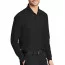Черная футболка поло с длинным рукавом Port Authority Long Sleeve Core Classic Pique Polo Deep Black K100LS - Черная футболка поло с длинным рукавом Port Authority Long Sleeve Core Classic Pique Polo Deep Black K100LS