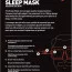 Маска для сна черная американская McNETT® Outgo™ Z-Mask™ Sleep Shield Black 9417 - Маска для сна черная американская McNETT® Outgo™ Z-Mask™ Sleep Shield Black 9417