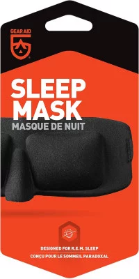 Маска для сна черная американская McNETT® Outgo™ Z-Mask™ Sleep Shield Black 9417, фото