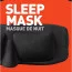 Маска для сна черная американская McNETT® Outgo™ Z-Mask™ Sleep Shield Black 9417 - Маска для сна черная американская McNETT® Outgo™ Z-Mask™ Sleep Shield Black 9417