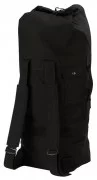 Rothco G.I. Style Canvas Double Strap Duffle Bag Black 2485