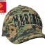 Лицензированная бейсболка лесной марпат Rothco Deluxe Marines Low Profile Insignia Cap Woodland Digital Camo 9588 - Лицензированная бейсболка Rothco Deluxe Marines Low Profile Insignia Cap Woodland Digital Camo 9588