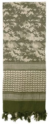 Арафатка Rothco Camo Shemagh Tactical Desert Scarf ACU Digital - 88537 , фото