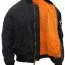 Лётная куртка облегченная черная Rothco Lightweight MA-1 Flight Jacket Black 6320 - Лётная куртка облегченная черная Rothco Lightweight MA-1 Flight Jacket Black 6320