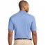Хлопковая мужская светло-голубая классическая футболка поло Port Authority Men's Pique Knit Polo Light Blue - Хлопковая мужская светло-голубая классическая футболка поло Port Authority Men's Pique Knit Polo Light Blue