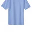 Хлопковая мужская светло-голубая классическая футболка поло Port Authority Men's Pique Knit Polo Light Blue - Хлопковая мужская светло-голубая классическая футболка поло Port Authority Men's Pique Knit Polo Light Blue