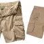 Винтажные десантные шорты хаки Rothco Vintage Paratrooper Cargo Shorts Khaki 2170 - Винтажные десантные шорты Rothco Vintage Paratrooper Cargo Shorts Khaki 2170