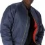 Лётная темно-синяя куртка бомбер Rothco MA-1 Flight Jacket Navy Blue 7325 - Американская летная куртка Rothco MA-1 Flight Jacket Navy Blue # 7325