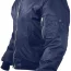 Лётная темно-синяя куртка бомбер Rothco MA-1 Flight Jacket Navy Blue 7325 - Американская летная куртка Rothco MA-1 Flight Jacket Navy Blue # 7325