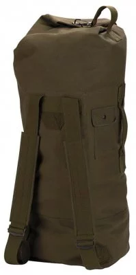 Вещевой мешок Даффл Rothco G.I. Style Canvas Double Strap Duffle Bag Olive Drab 3486, фото