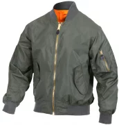 Rothco Lightweight MA-1 Flight Jacket Sage Green 6325