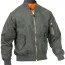 Лётная куртка бомбер облегченная серо-зеленая Rothco Lightweight MA-1 Flight Jacket Sage Green 6325 - Лётная куртка облегченная зеленая Rothco MA-1 Flight Jacket Sage Green 6325