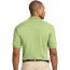 Хлопковая мужская фисташковая классическая футболка поло Port Authority Men's Pique Knit Polo Pistachio - Хлопковая мужская фисташковая классическая футболка поло Port Authority Men's Pique Knit Polo Pistachio