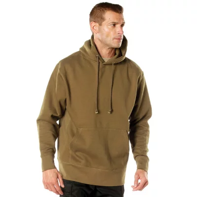 Толстовка койотовая Rothco Every Day Pullover Hooded Sweatshirt Coyote Brown 42055, фото