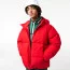 Куртка пуховая красная Lacoste Water-Repellent Puffer Jacket Red - Куртка пуховая красная Lacoste Water-Repellent Puffer Jacket Red