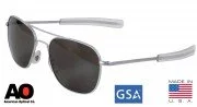 American Optical The Original Pilot Sunglasses 55mm Matte Frame 10719