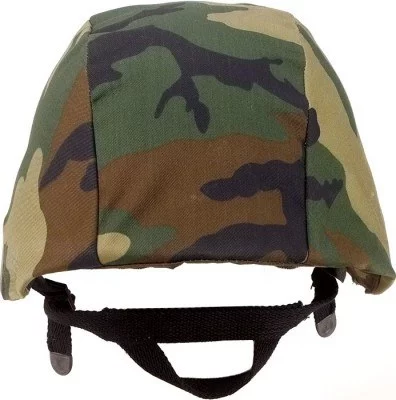 Чехол для шлема PASGT лесной камуфляж Helmet Cover Woodland Camo 9355, фото