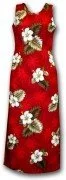 Pacific Legend Long Tank Hawaiian Dresses - 321-2798 Red