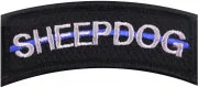Rothco Thin Blue Line Sheepdog Morale Patch 7473