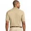 Хлопковая мужская бежевая классическая футболка поло Port Authority Men's Pique Knit Polo Stone - Хлопковая мужская бежевая классическая футболка поло Port Authority Men's Pique Knit Polo Stone